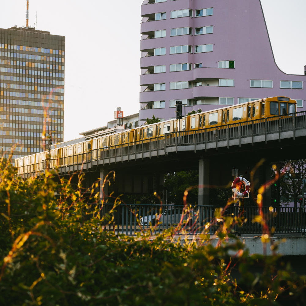 U Bahn in Kreuzberg